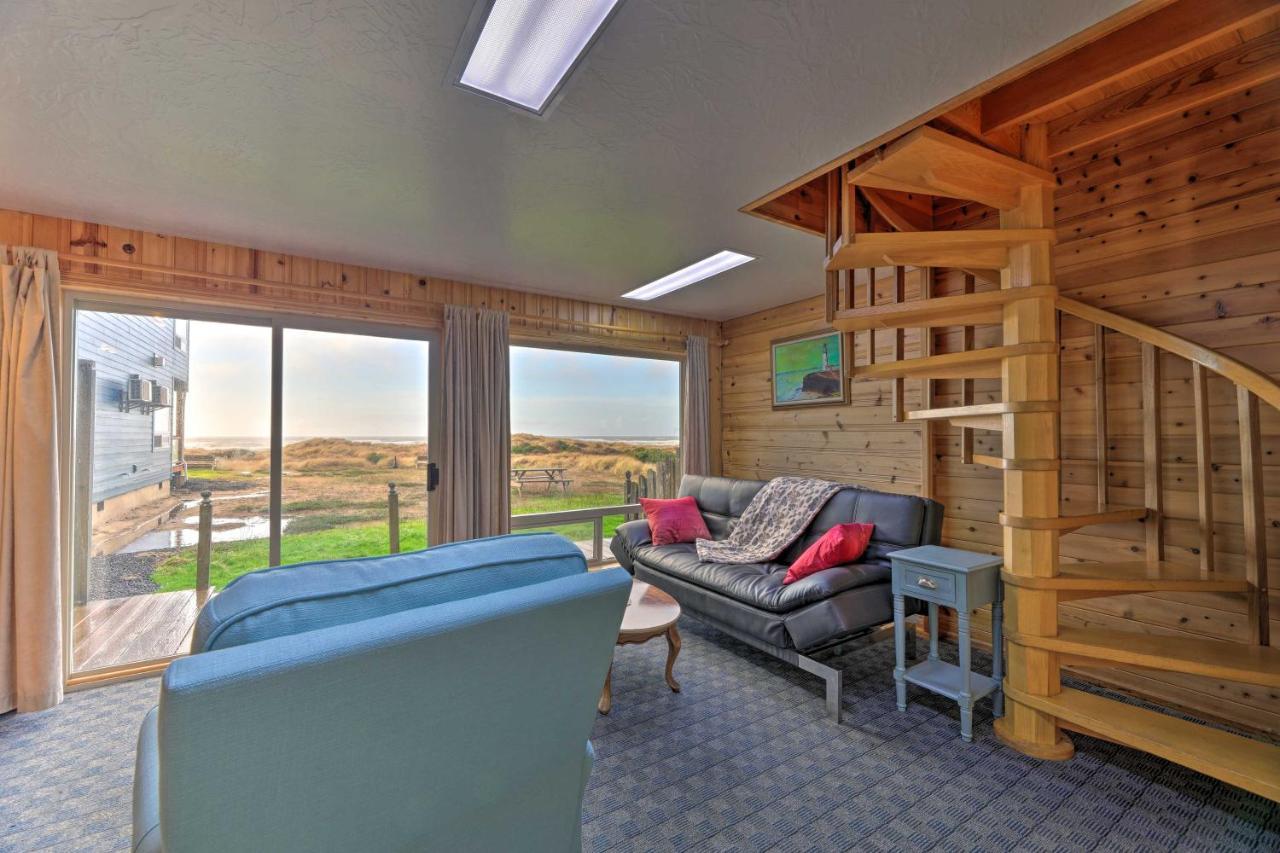 Sanderling Sea Cottages, Unit 3 With Private Balcony Waldport Eksteriør bilde