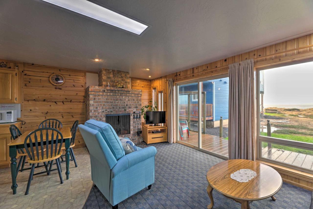 Sanderling Sea Cottages, Unit 3 With Private Balcony Waldport Eksteriør bilde