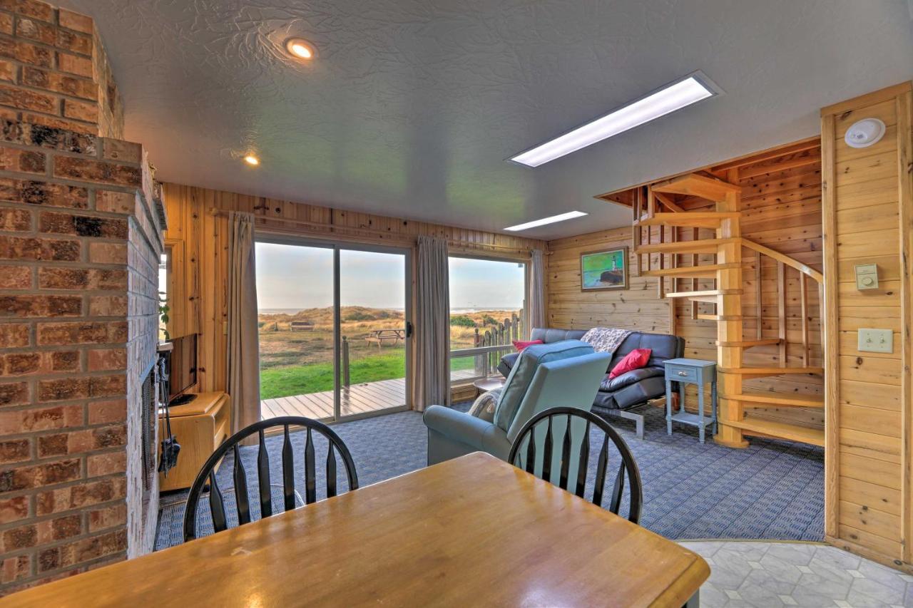 Sanderling Sea Cottages, Unit 3 With Private Balcony Waldport Eksteriør bilde