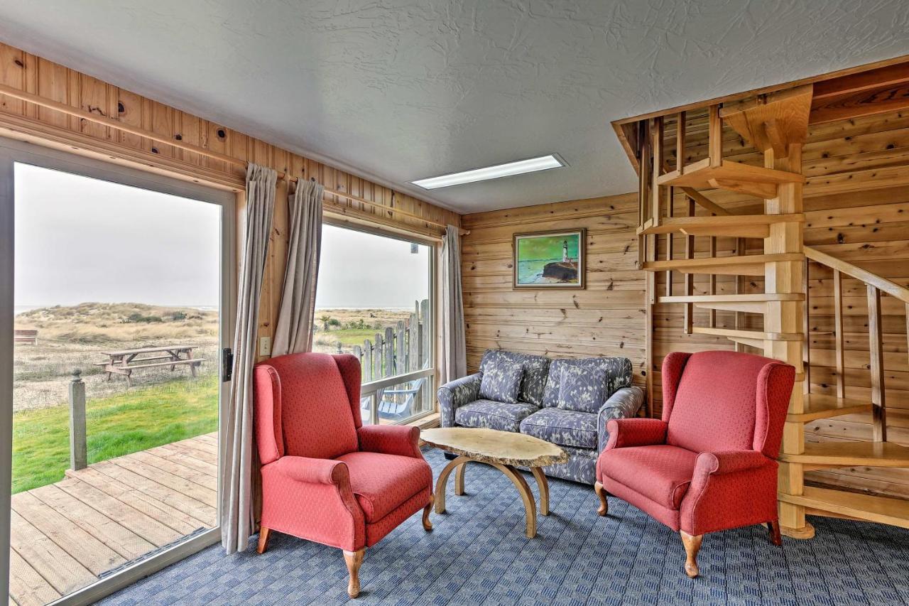 Sanderling Sea Cottages, Unit 3 With Private Balcony Waldport Eksteriør bilde