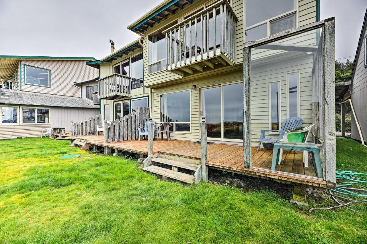 Sanderling Sea Cottages, Unit 3 With Private Balcony Waldport Eksteriør bilde