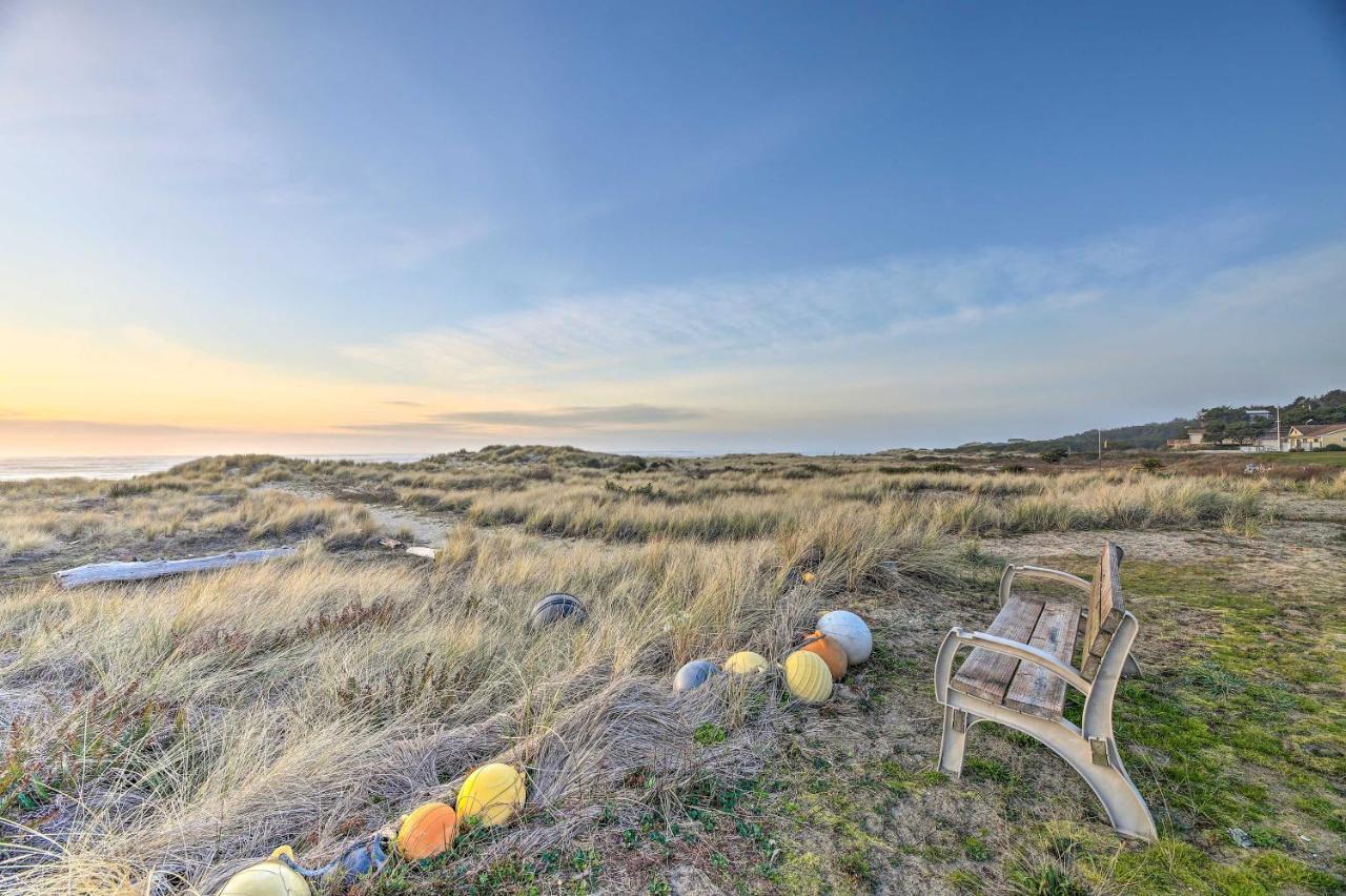 Sanderling Sea Cottages, Unit 3 With Private Balcony Waldport Eksteriør bilde
